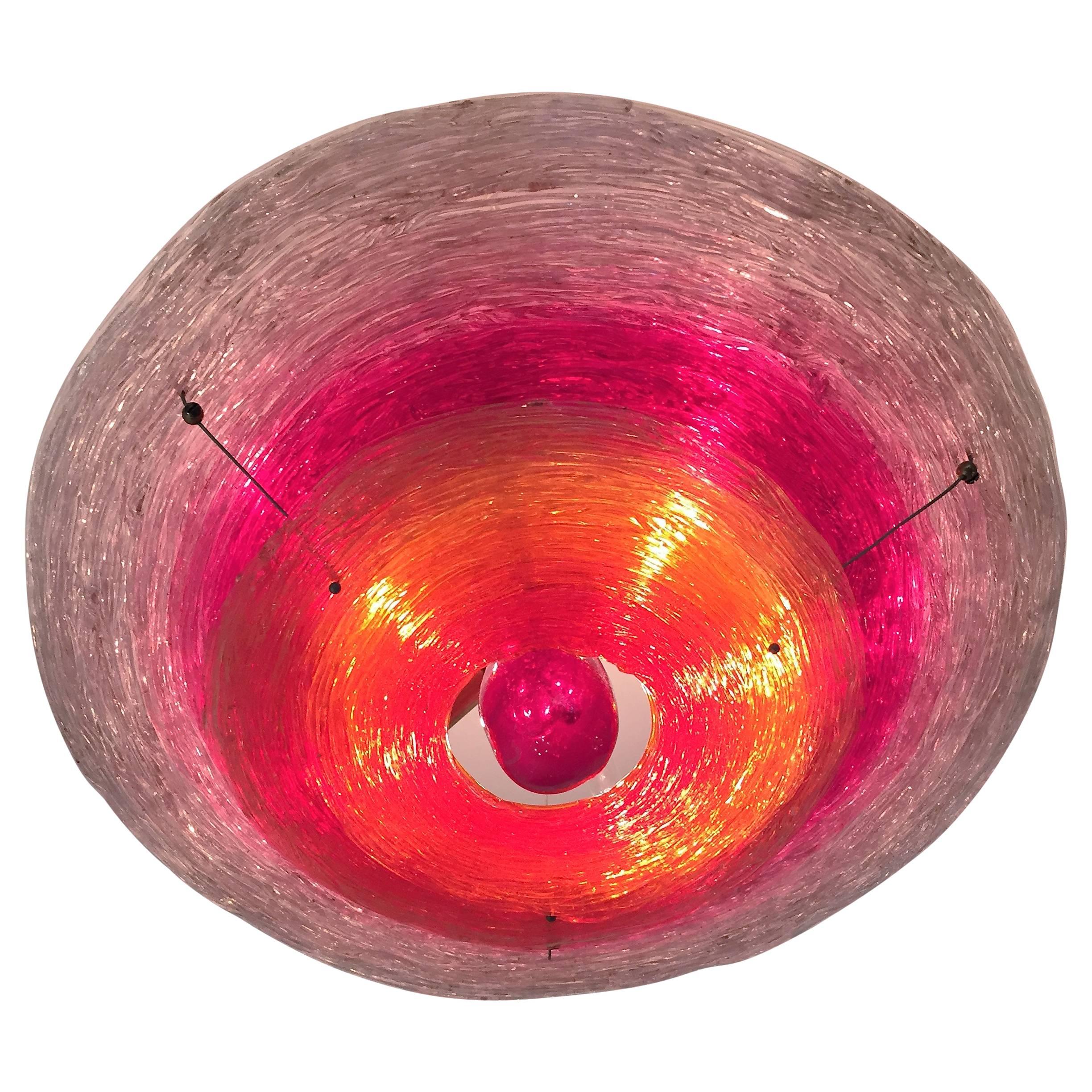 Jacobo Foggini Flush Ceiling Light Sculpture