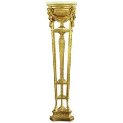 Adam Period Carved Giltwood Torchére, 445788 7