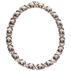 Sterling Silver Choker Necklace 4