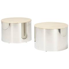 Occasional Tables, Pair by Curtis Jeré for Artisan House