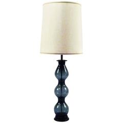 Large Handblown Murano Glass Table Lamp