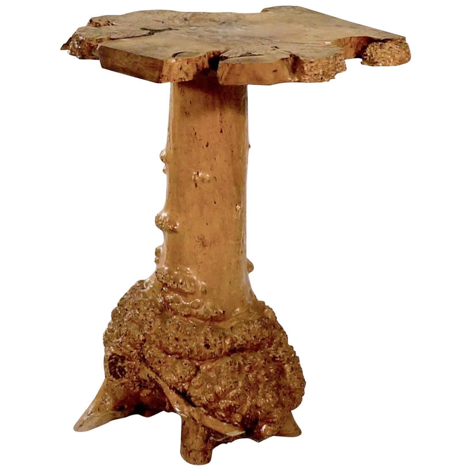 Masur Birch Root Table For Sale