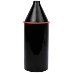 Black Murano Glass Vase by Tagliapietra & Angelin at Effetre International, 1985 11