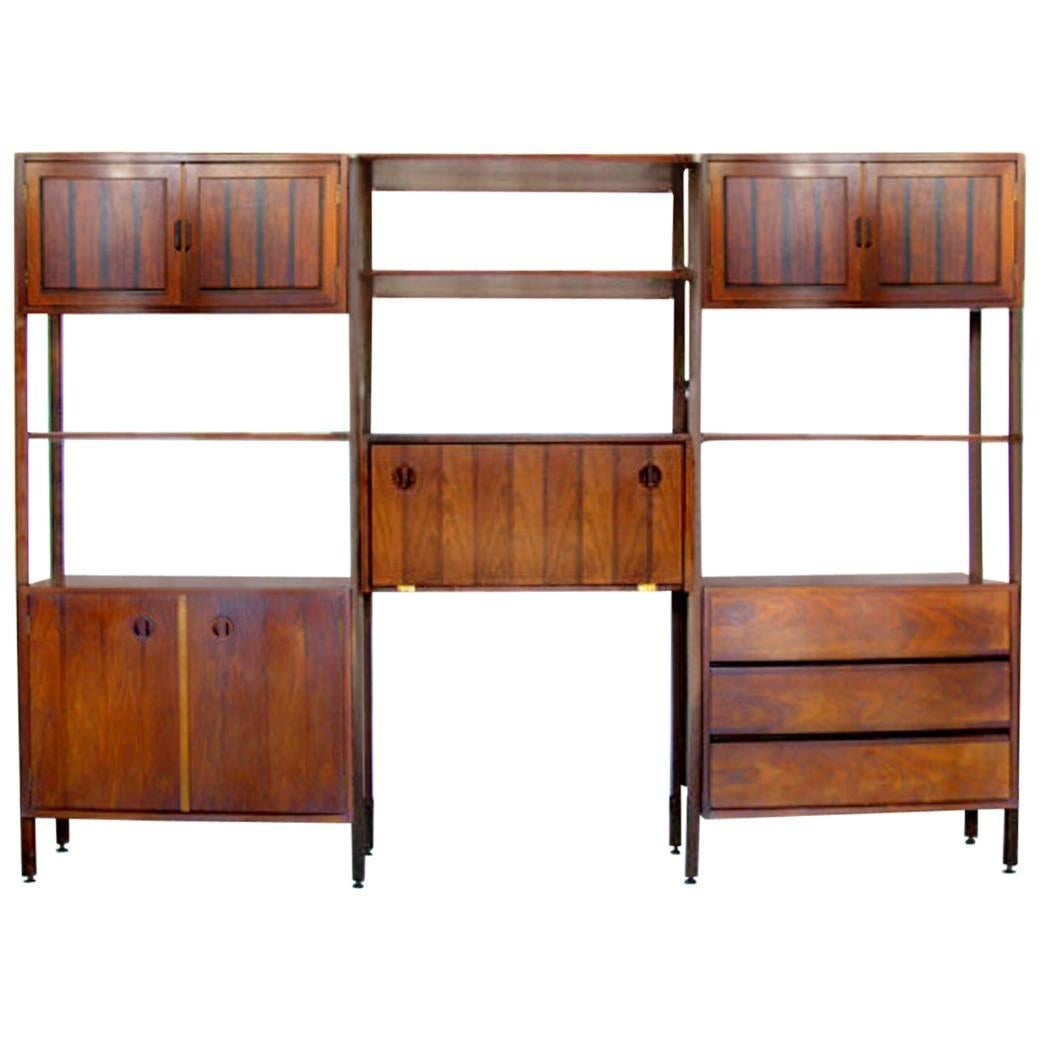 Rare Stanley Wall Unit or Room Divider For Sale