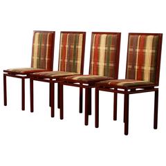 Set of Four Dining Room Chairs by Pierre Vandel, Paris