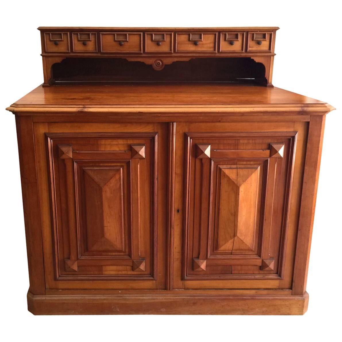 Louis Philippe Architect's Plan Chest Storage Drawers Cabinet, 19th Century For Sale