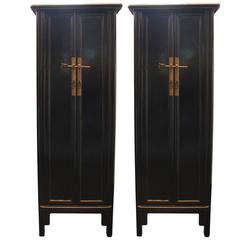Pair of Small Chinese Cupboards