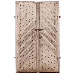 Antique 18th Century, Set of Two French Castle Doors