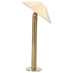 Midcentury, 1970s French Conical Brass Floor Lamp