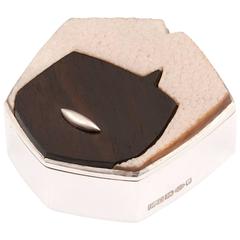 Contemporary James Dougall Sterling-Silver "Face Box"