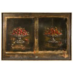 Still Life with Strawberries and Cherries