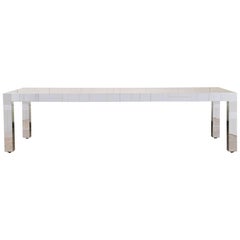 Paul Evans Chrome Dining Table