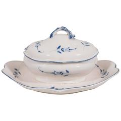 Blue and White Porcelain Small Tureen 3