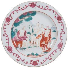 Judgment of Paris Chinese Export Plate