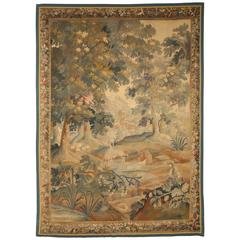 French 19th Century Verdure Tapestry 1