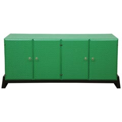 1970s Emerald Green  Cabinet