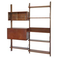 Vintage Poul Cadovius Wall Units System in Teak from the 1960s