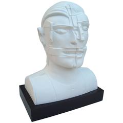 Sir Eduardo Paolozzi "Portrait of an Actor" Porcelain by Rosenthal 8