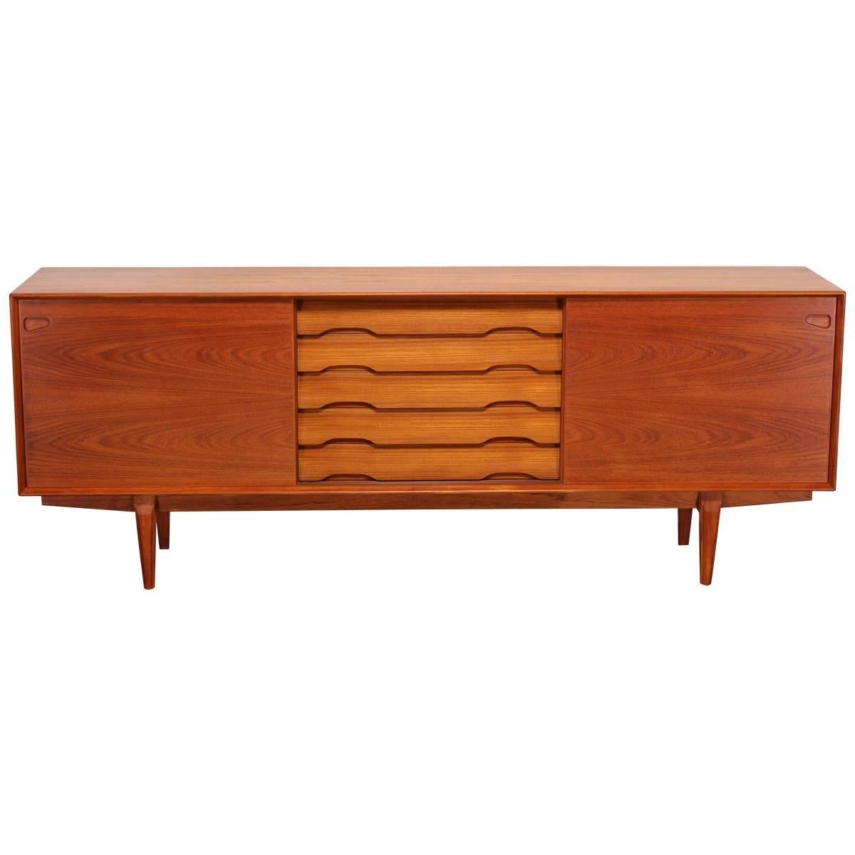Danish Dyrlund Teak Credenza, 1960s
