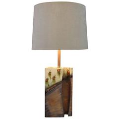 Large Ceramic Table Lamp by Marcello Fantoni 12