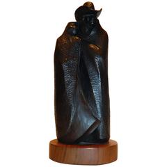 Allan Houser Bronze Sculpture, 1984, “Last Dance”
