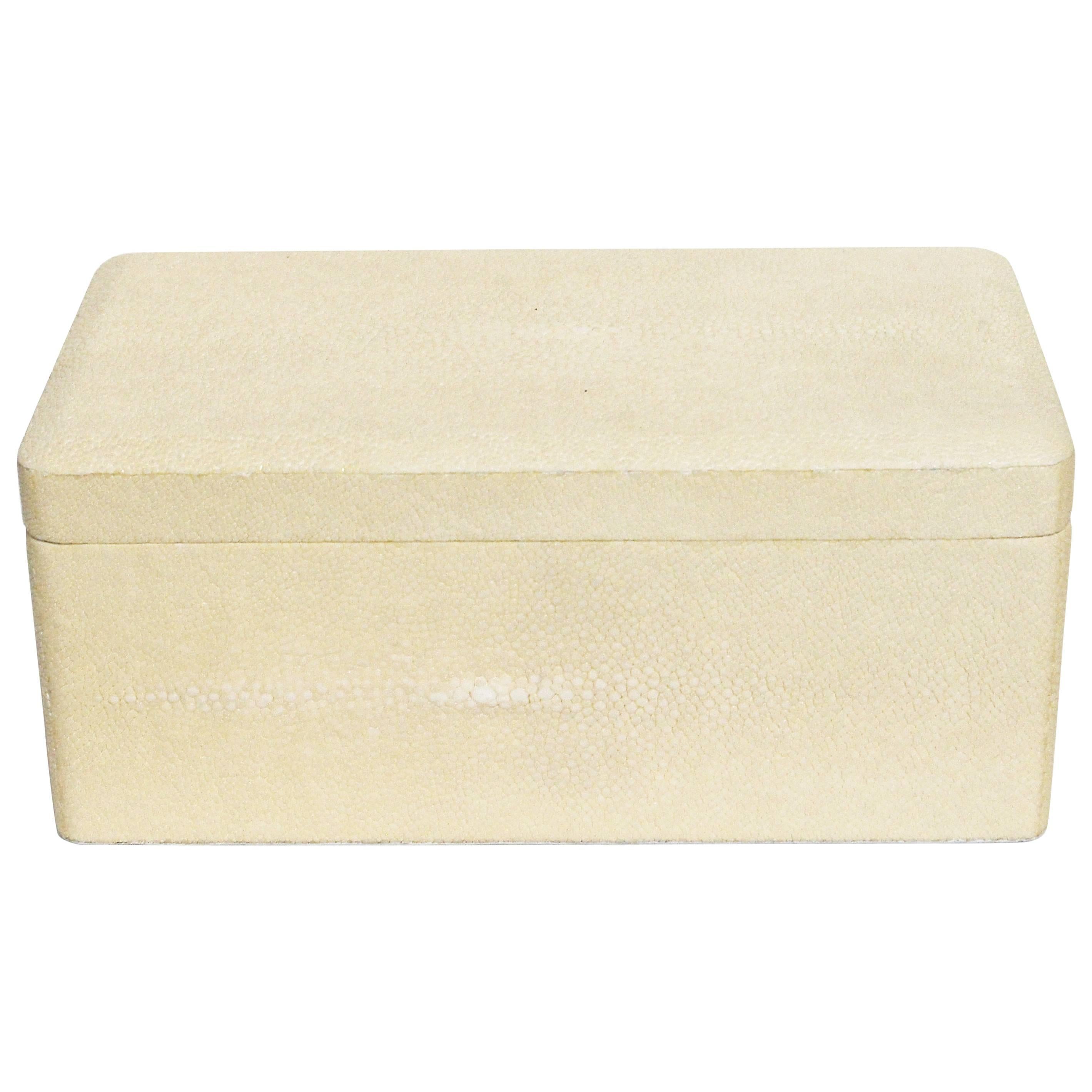 Ivory Shagreen Box by Fabio Ltd