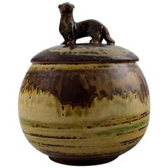 Knud Kyhn for Royal Copenhagen Ceramic Lidded Jar