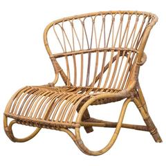 Franco Albini Inspired Slipper Chair
