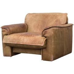 Vintage Leolux Buffalo Leather Lounge Chair