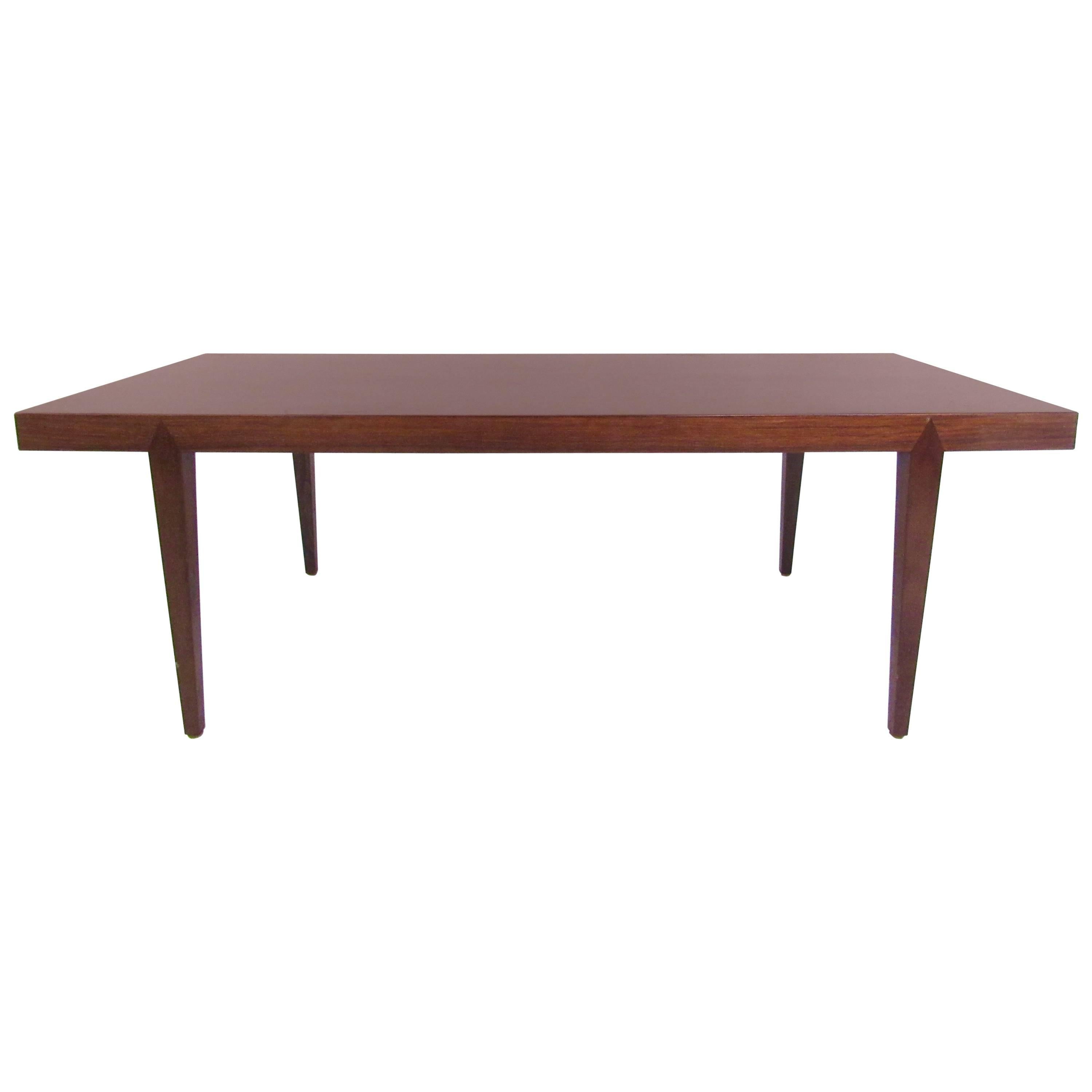 Danish Modern Rosewood Coffee Table by Severin Hansen For Sale