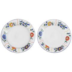 Art Deco Sevres Enameled Glass Plates 5