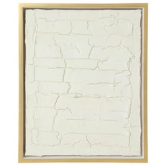 Peter Buchman Untitled No. 3, Plaster Series on Wood with Frame, 2016