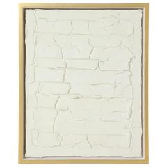 Peter Buchman Untitled No. 3, Plaster Series on Wood with Frame, 2016 4