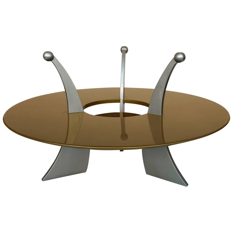 Coffee Table "Orchid" by Massimo Morozzi Archizoom, 1980s, Italy For Sale