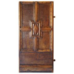 Antique 17th Century Louis XIVth Door in Walnut