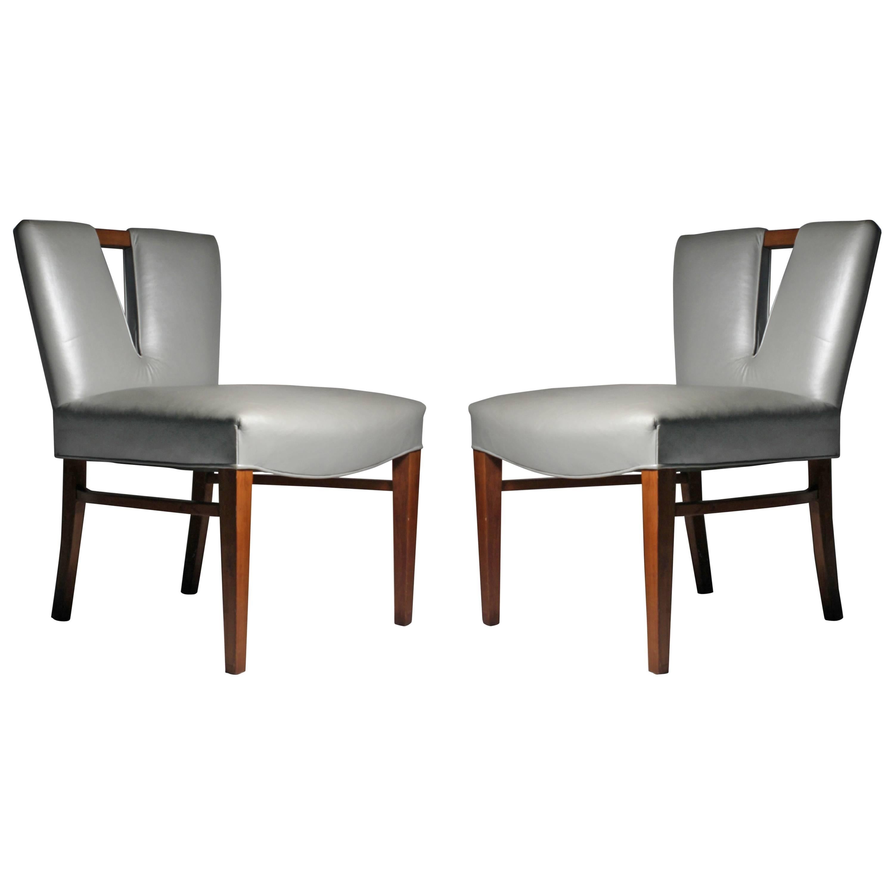 Pair of Paul Frankl Side Chairs