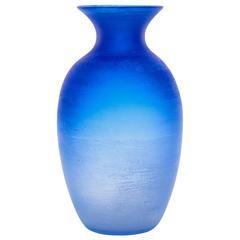 Blue 'Cenedese' Vase