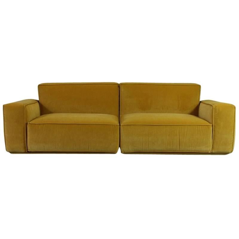 Marechiaro XIII, 'Yellow' Sofa by Arflex, Italy For Sale