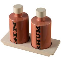 Bar Set by Ambrogio Pozzi for Ceramiche Pozzi 10