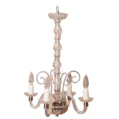 Small Italian Glass Chandelier 2