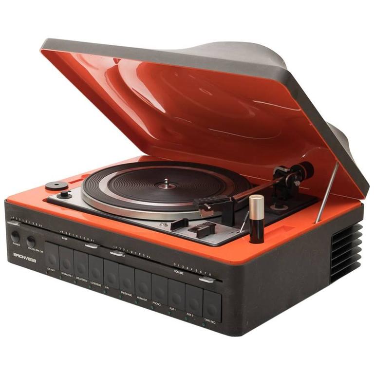 Record Player Concetto, Marco Zanuso, Brionvega at 1stDibs