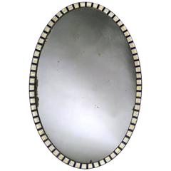 Irish George III Oval Mirror