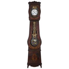 19th Century French Grandfather Clock or Comtoise