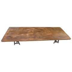 French XIX Rustic Coffee Table