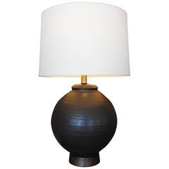 Large Ceramic Table Lamp by Affiliated Craftsman