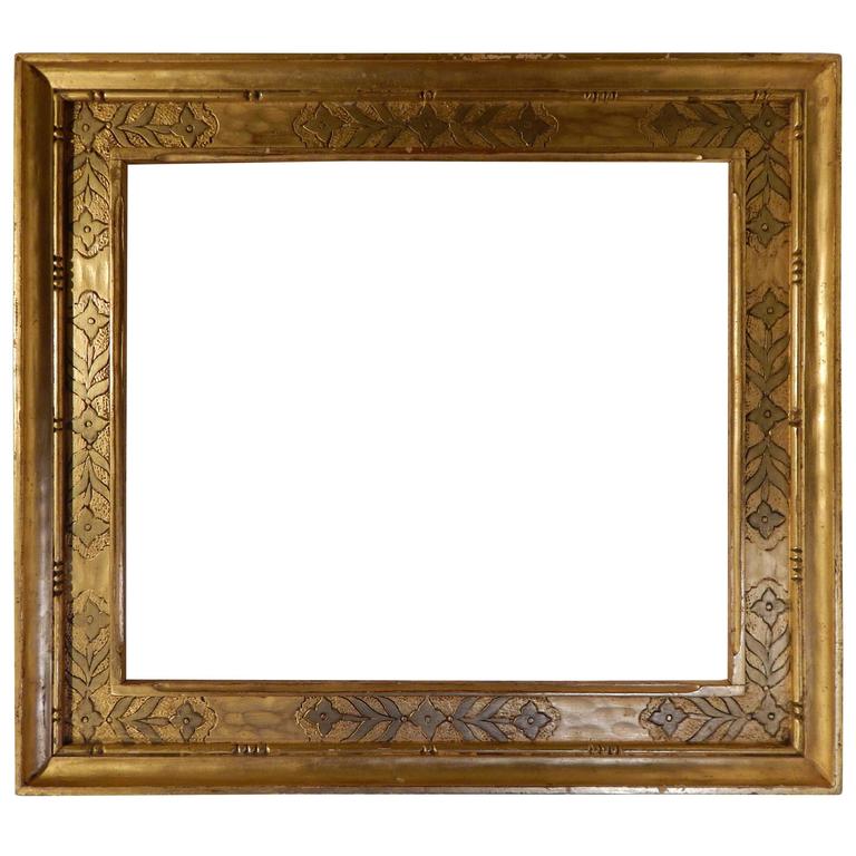 Vintage Carved Frame By Ben Badura At 1stdibs Vintage Carved Frame By Ben Badura For