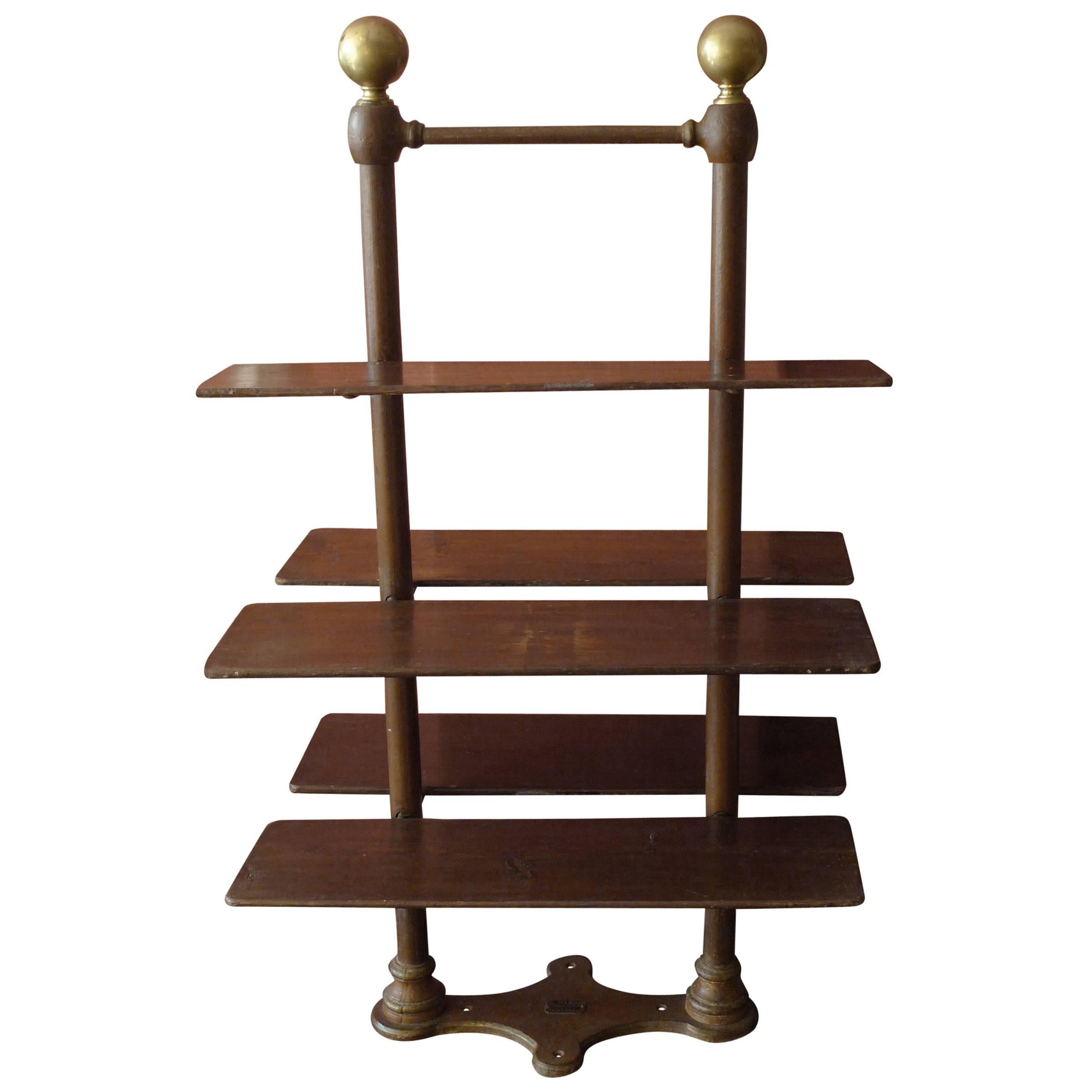 French Five-Rack End Stand 