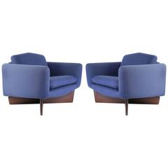 Pair of Armchairs Genevieve Dangles and Christian De France Edition Burov, 1961