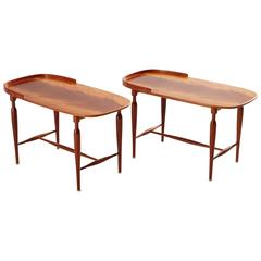 Josef Frank Side Tables, Model 961, Design Sweden, 1938