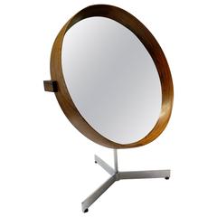 Mid-Century Modern Rosewood Mirror, Uno & Osten Kristiansson